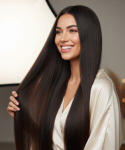 Włosy naturalne 2.0 bardzo ciemny brąz - obrazek 2