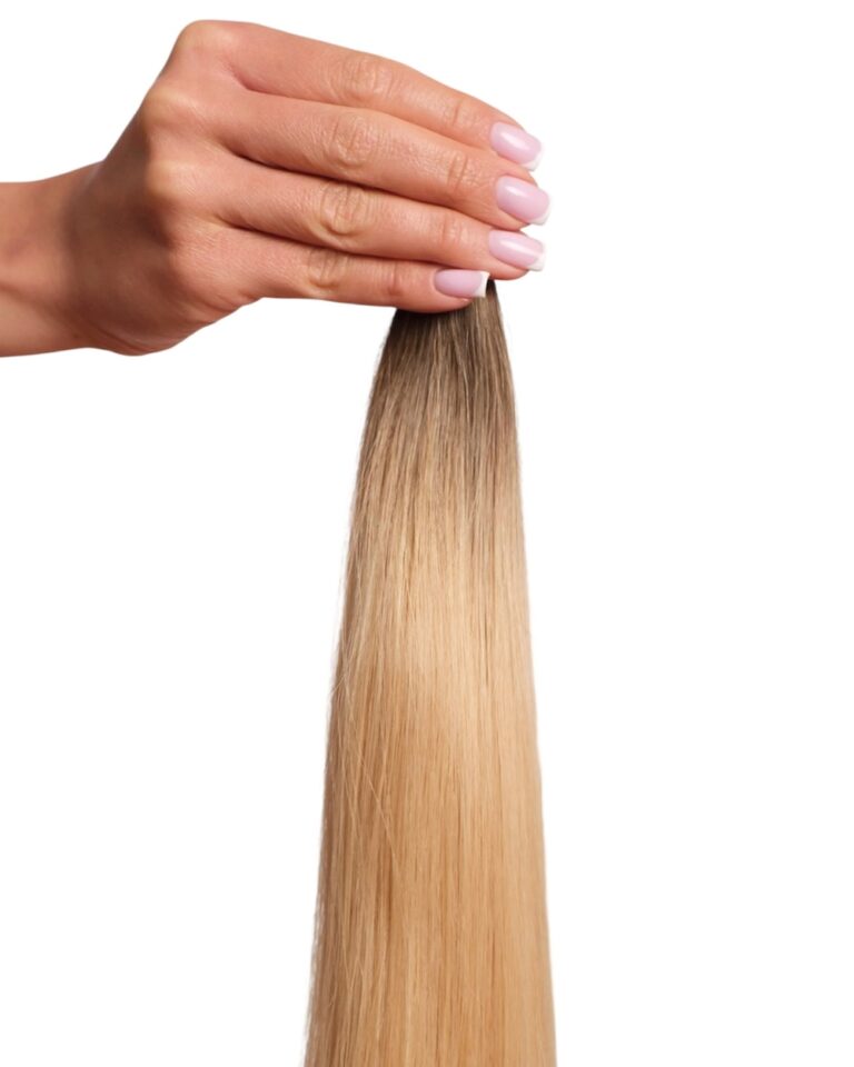 Włosy naturalne 2.0-10.1 włosy dziecięce bardzo ciemny brąz z jasny blond