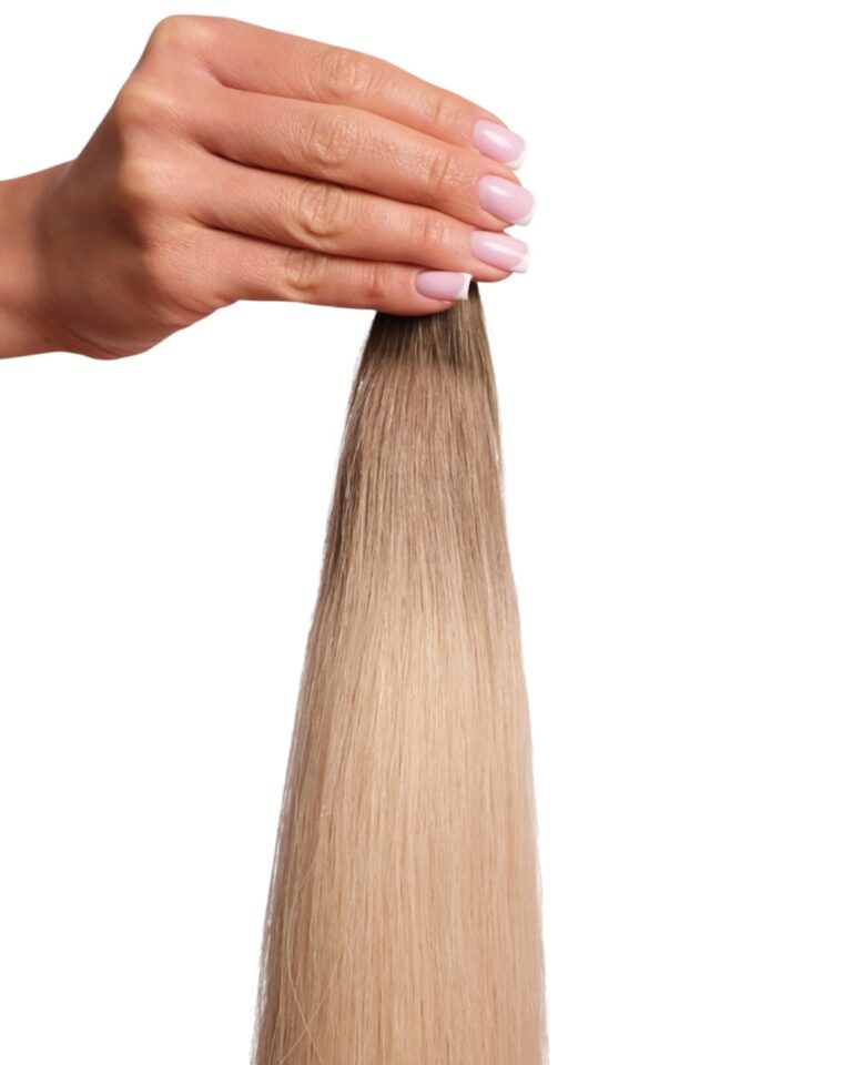 Włosy naturalne 3.0-10.1 włosy dziecięce bardzo ciemny brąz z jasny blond