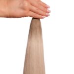 Włosy naturalne 6.0-12.0 włosy dziecięce średni brąz z bardzo jasnym blond