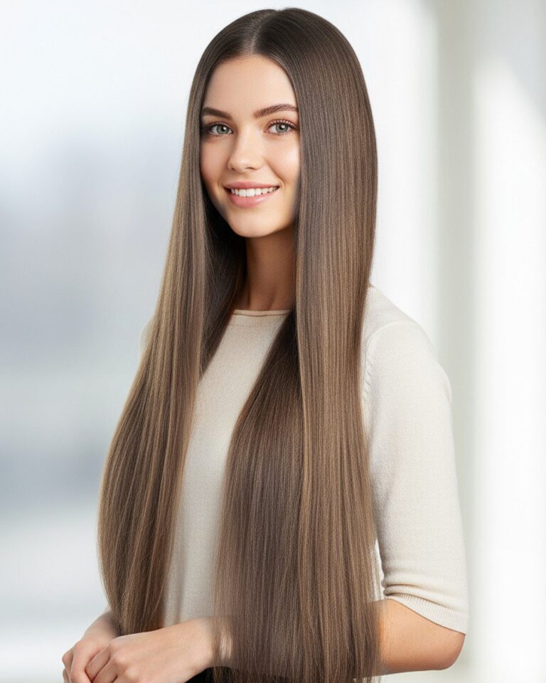 Włosy naturalne 6.0 jasny brąz - obrazek 2