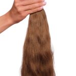 Włosy naturalne 6.2 falowane jasny chłodny brąz