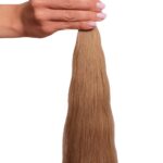 Włosy naturalne 7.7 falowane ciemny ciepły blond