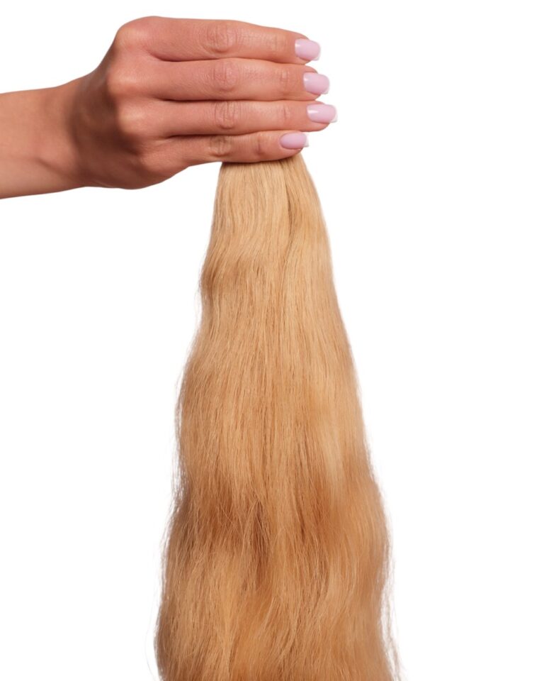 Włosy dziecięce 8.0 falowane złoty blond