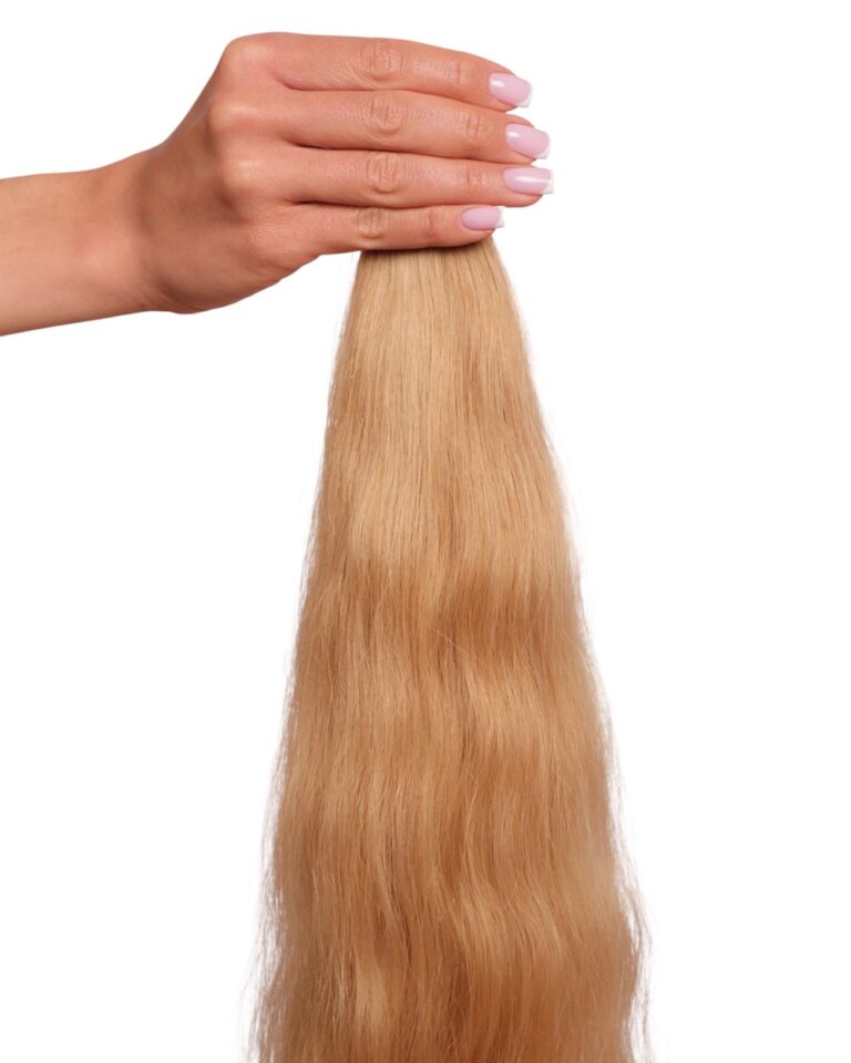 Włosy dziecięce 8.1 falowane złoto piaskowy blond