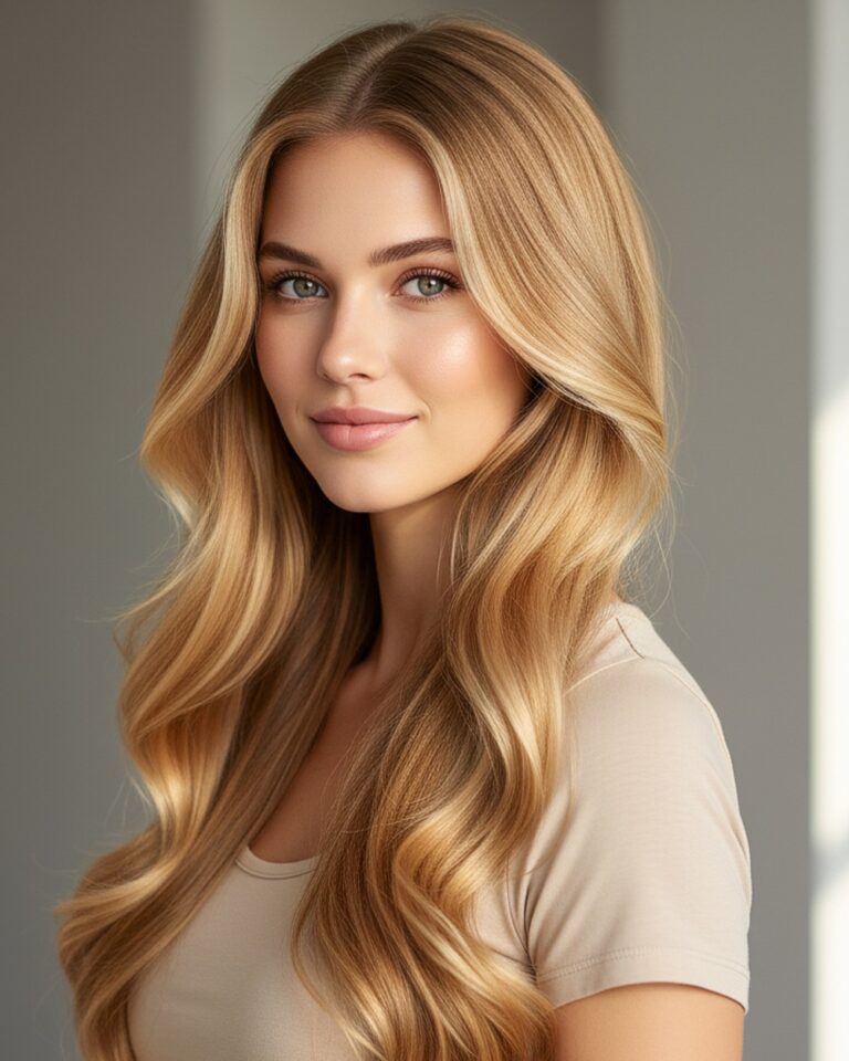 Włosy dziecięce 8.34 falowane średni złoty blond - obrazek 2