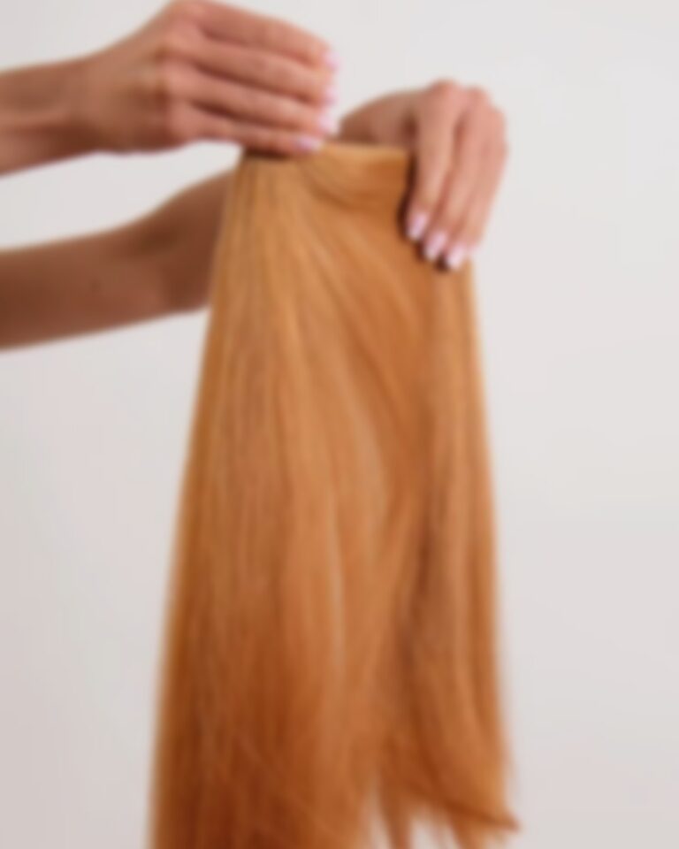 Włosy naturalne 7.54 ciemny blond, odcień czerwony - obrazek 3