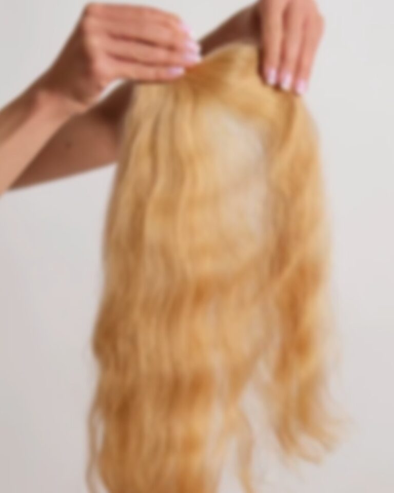 Włosy dziecięce 8.0 falowane złoty blond - obrazek 3