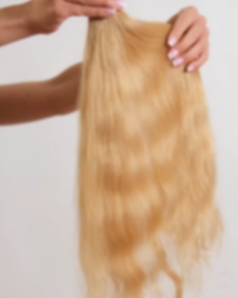 Włosy dziecięce 8.34 falowane średni złoty blond - obrazek 3