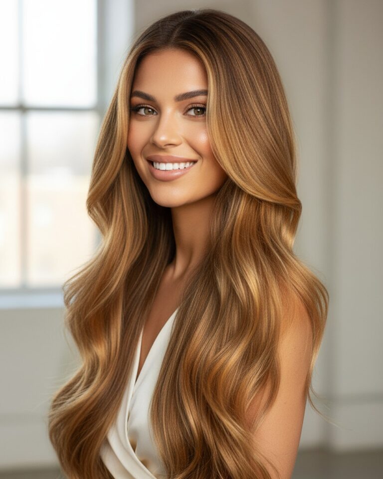 Włosy naturalne 7.7 falowane ciemny ciepły blond - obrazek 2