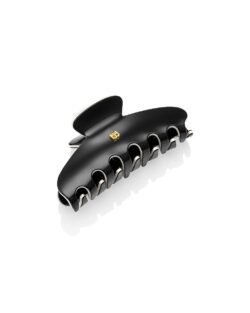 Klamerka do włosów L Balmain czarno-srebrna