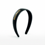 Opaska skórzana Balmain z logo